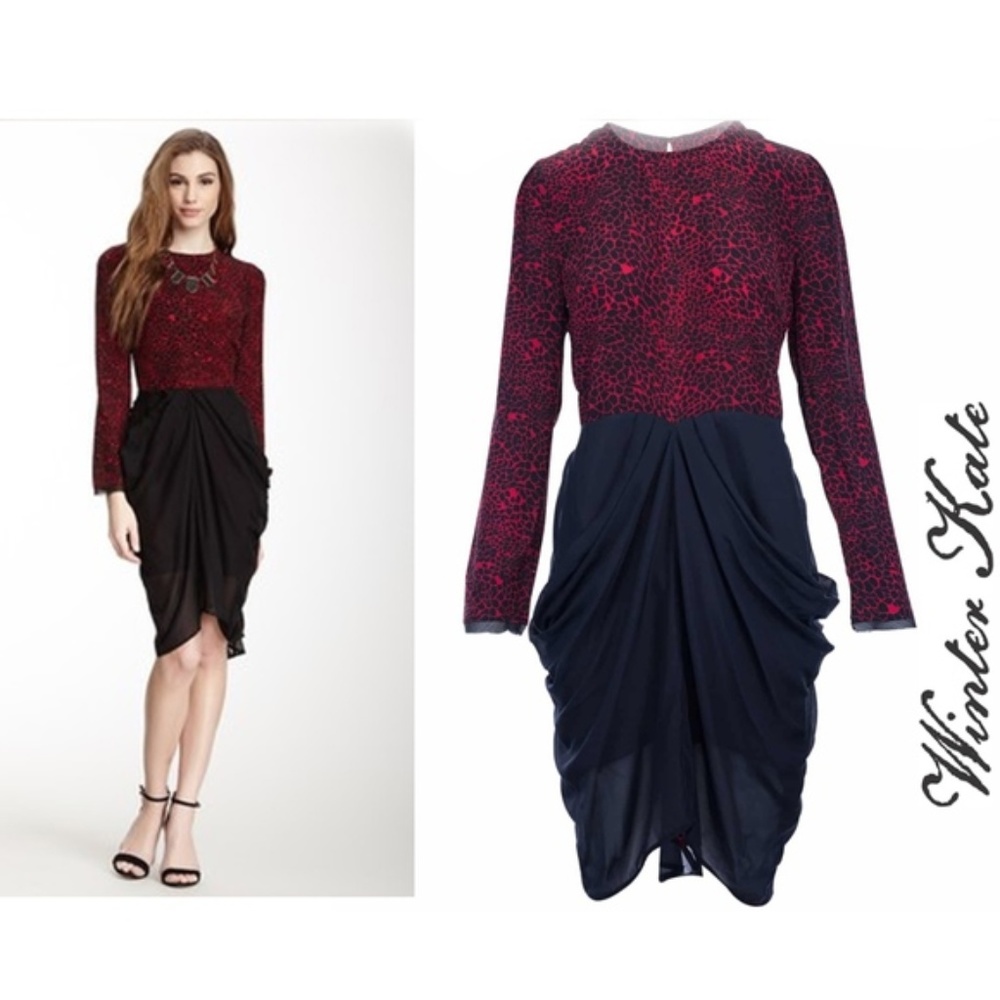 Nicole Richie's Winter Kate Long sleeve Dress NWT